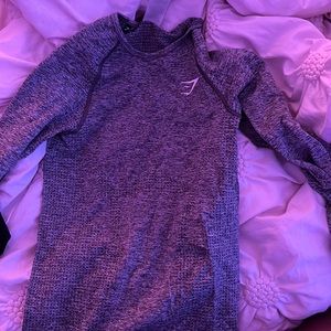 TWO gymshark dry shirts size Small, sold separately